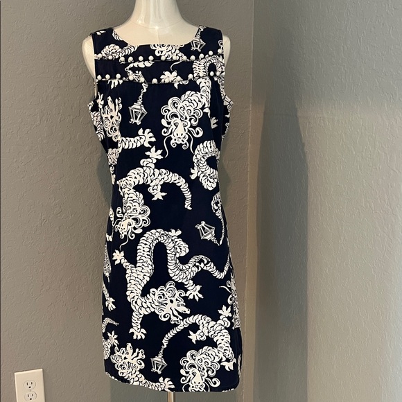 TAILLIGHTS Dragon Shift LILLY PULITZER 8 Tail Lights NAVY BLUE - Picture 1 of 6